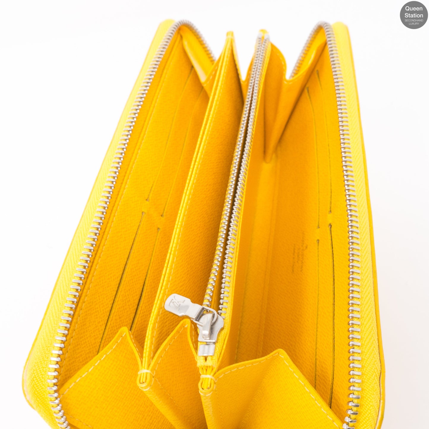 Louis-vuitton Zippy Yellow Epi Leather Wallet