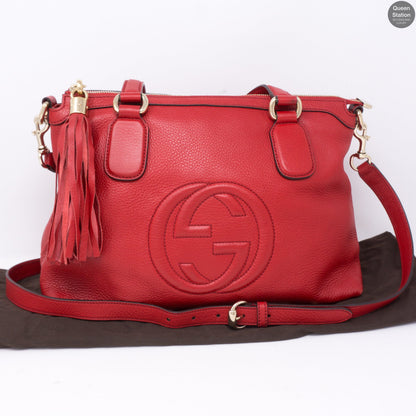 Soho Two Way Red Leather