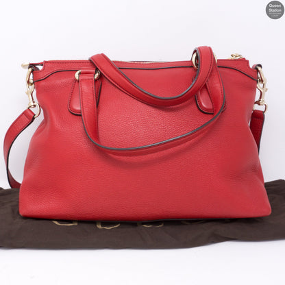 Soho Two Way Red Leather