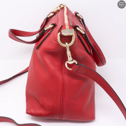 Soho Two Way Red Leather