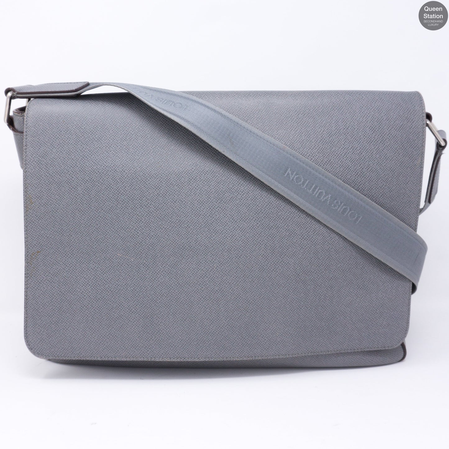 Louis-vuitton Roman GM Glacier Gray Taiga Leather