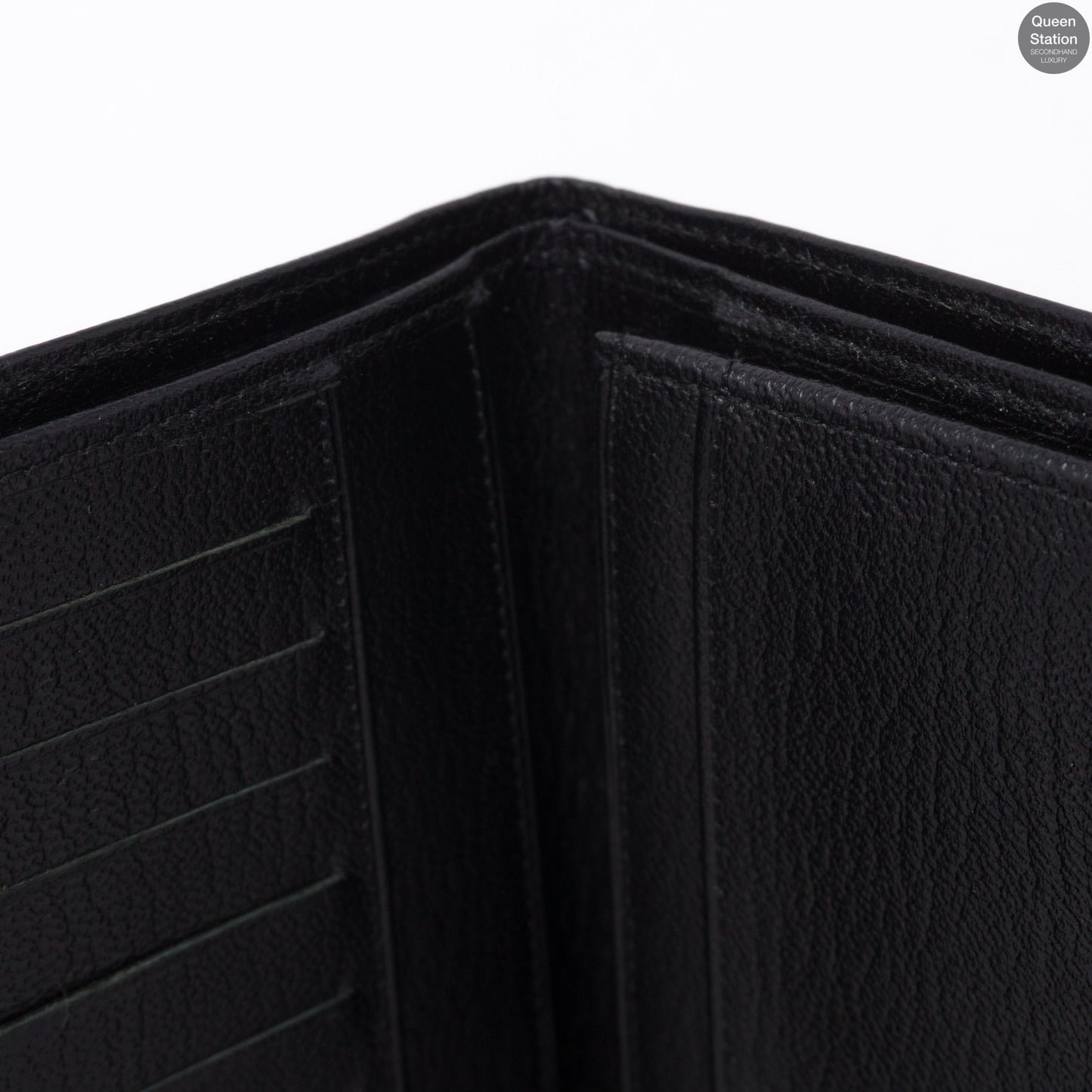 CC Logo Long Bifold Wallet Black