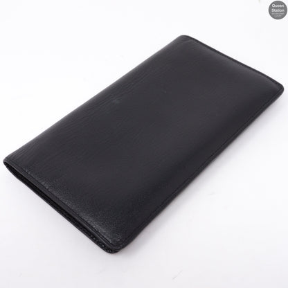 CC Logo Long Bifold Wallet Black