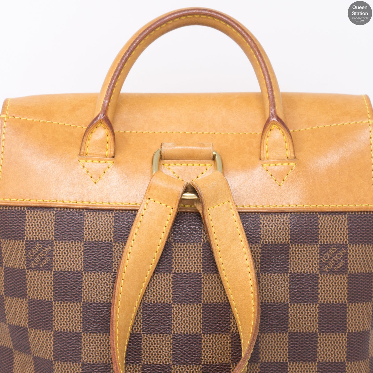 Louis-vuitton Arlequin Centenaire Soho Damier Ebene Backpack