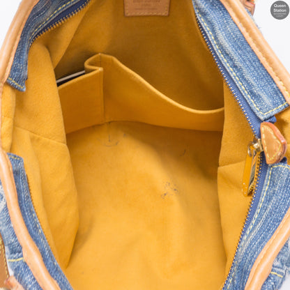 Louis-vuitton Neo Cabby MM Blue Denim