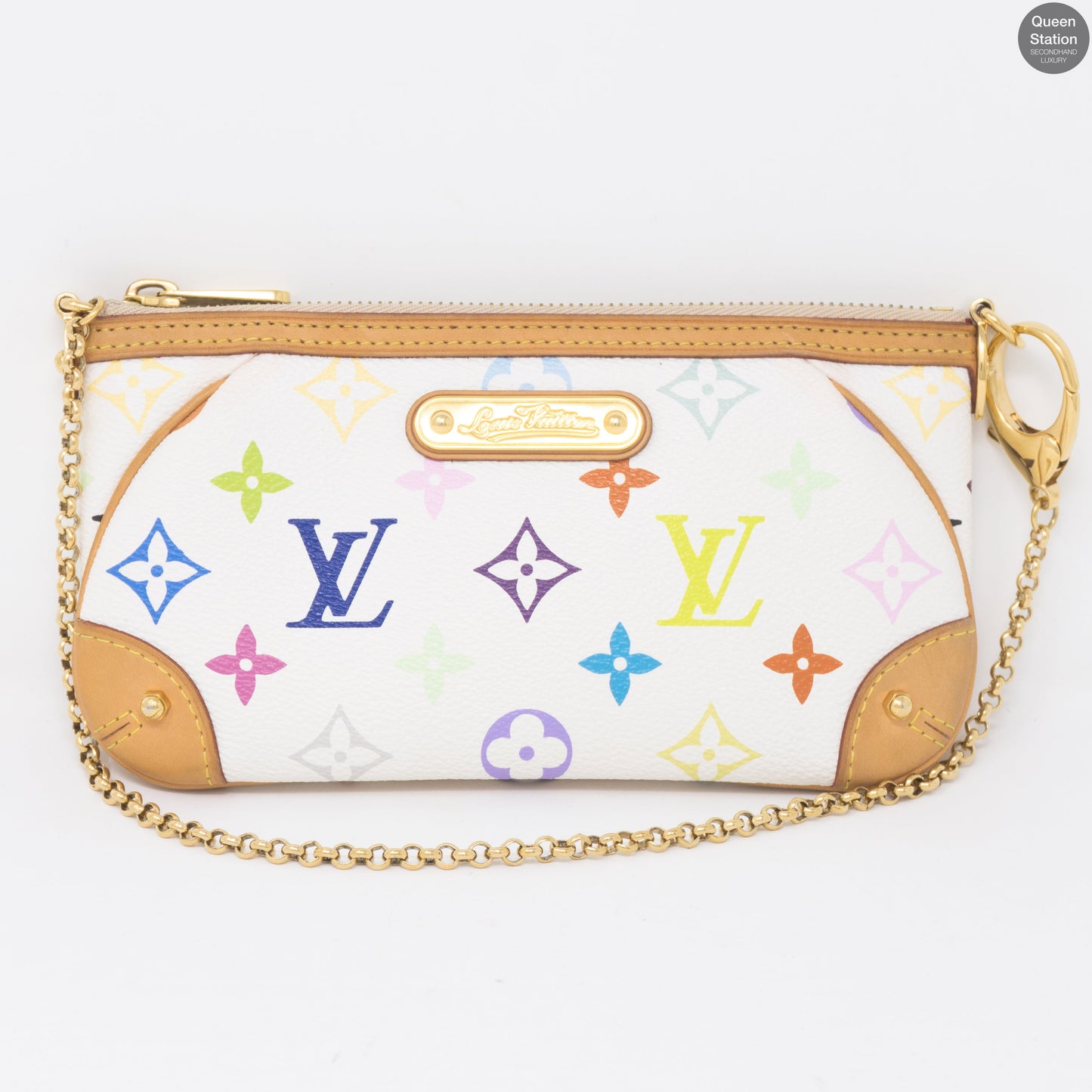 Louis-vuitton Milla Pochette Multicolore White