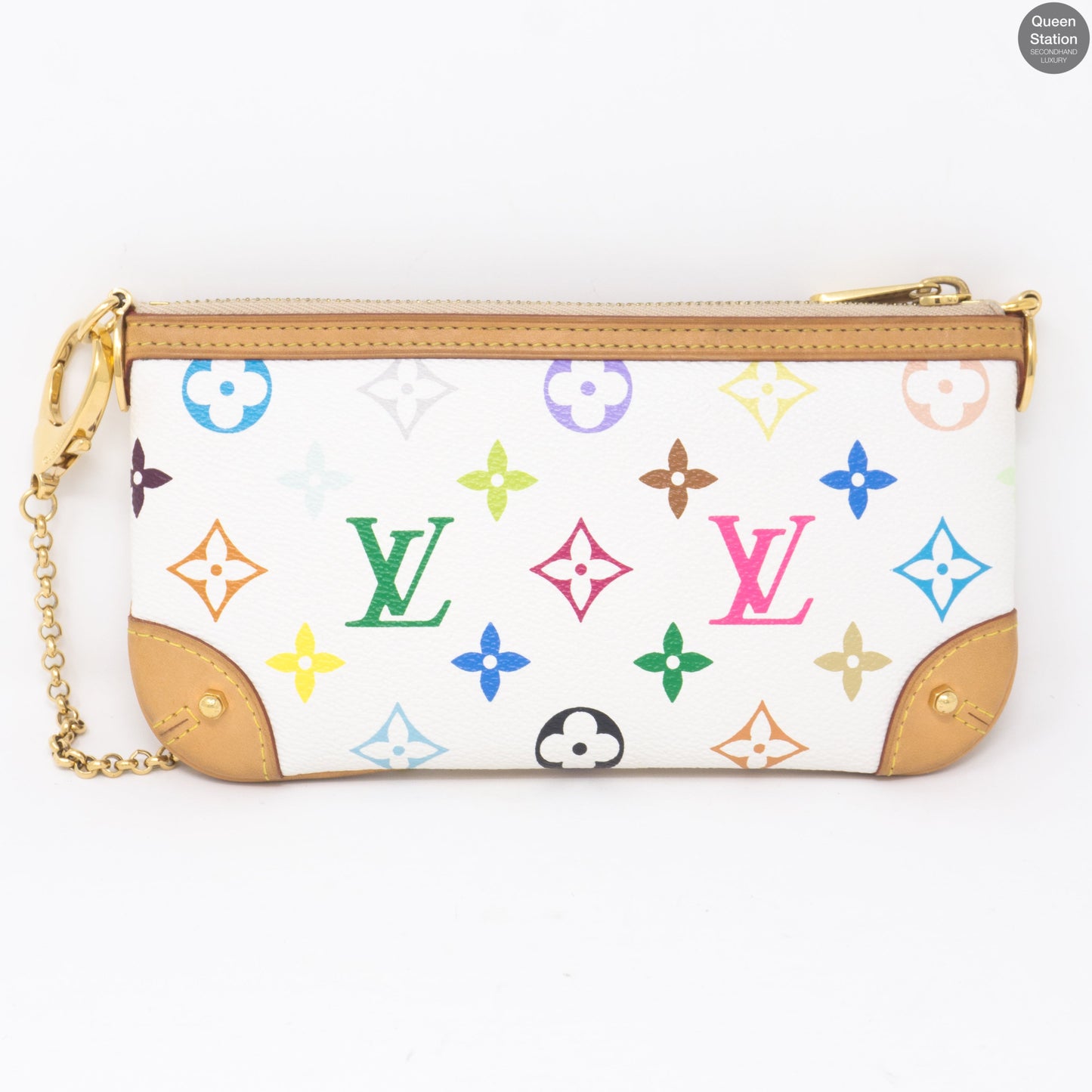 Louis-vuitton Milla Pochette Multicolore White