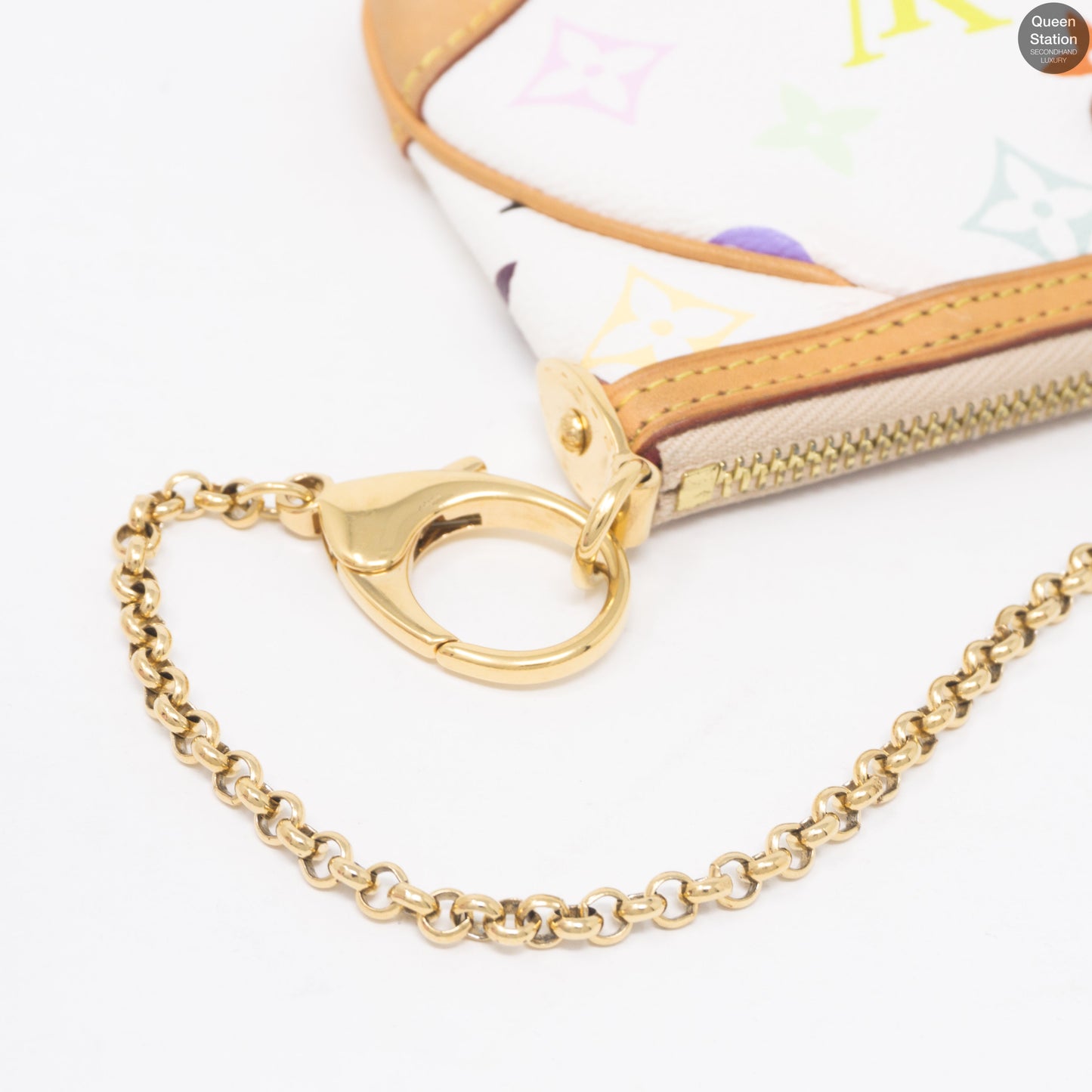 Louis-vuitton Milla Pochette Multicolore White