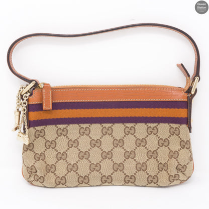 GG Monogram Canvas Charms Pochette