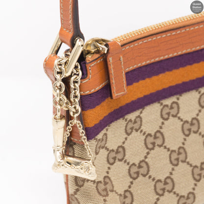 GG Monogram Canvas Charms Pochette