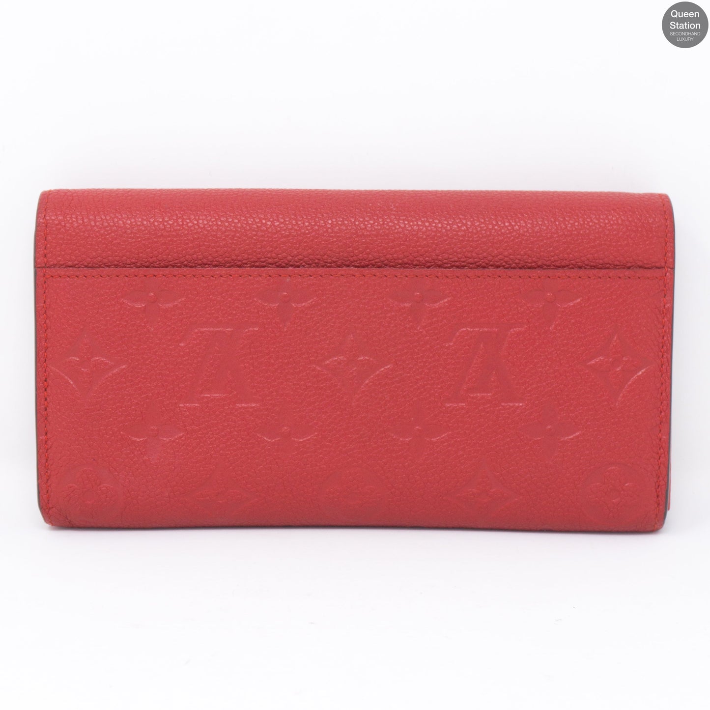 Louis-vuitton Sarah Wallet Scarlet Monogram Empreinte