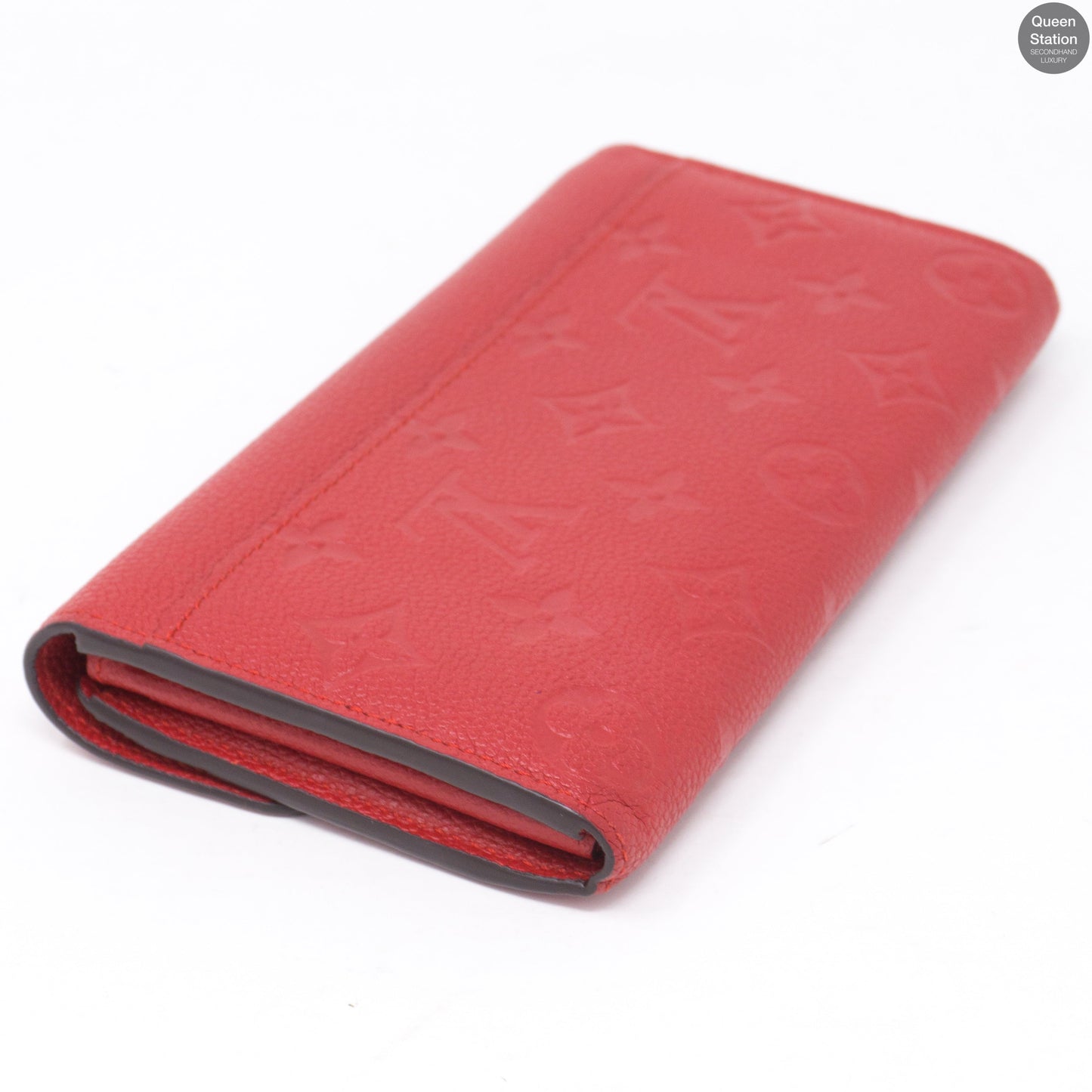 Louis-vuitton Sarah Wallet Scarlet Monogram Empreinte
