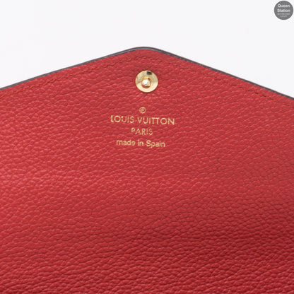 Louis-vuitton Sarah Wallet Scarlet Monogram Empreinte