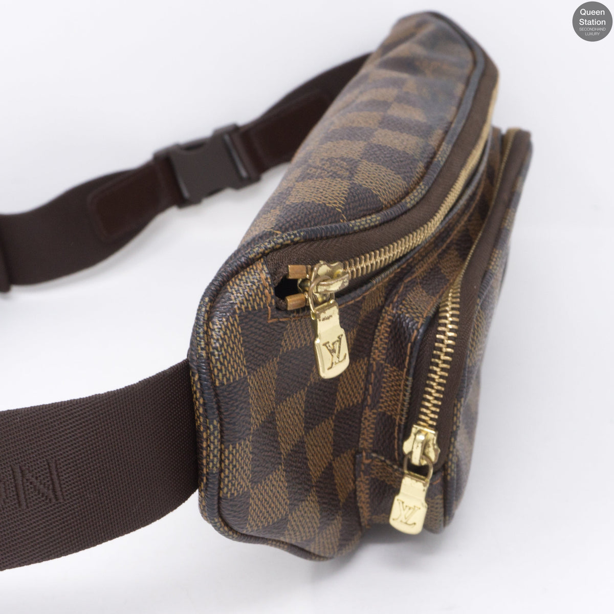 Louis-vuitton Melville Waist Bag Damier Ebene