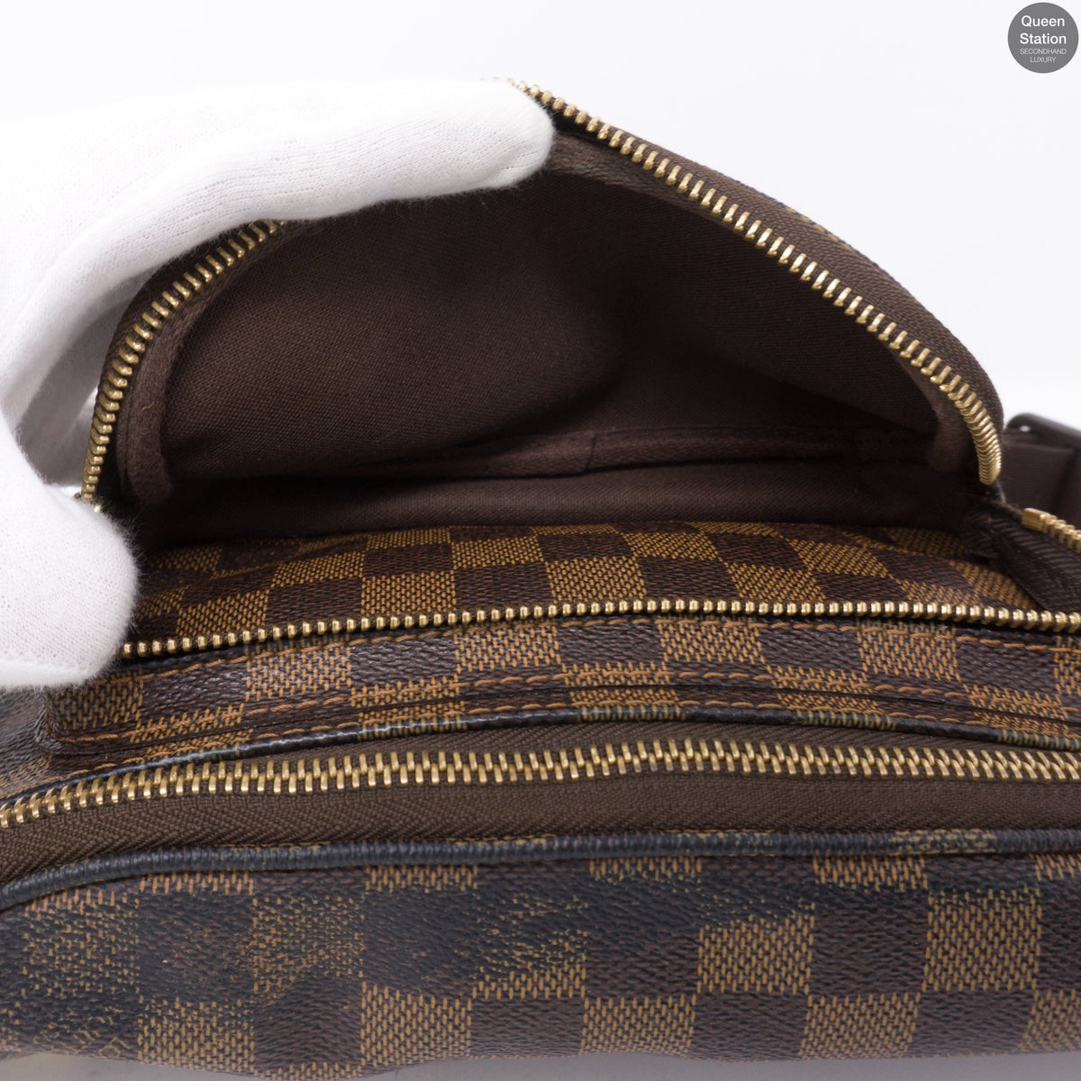 Louis-vuitton Melville Waist Bag Damier Ebene