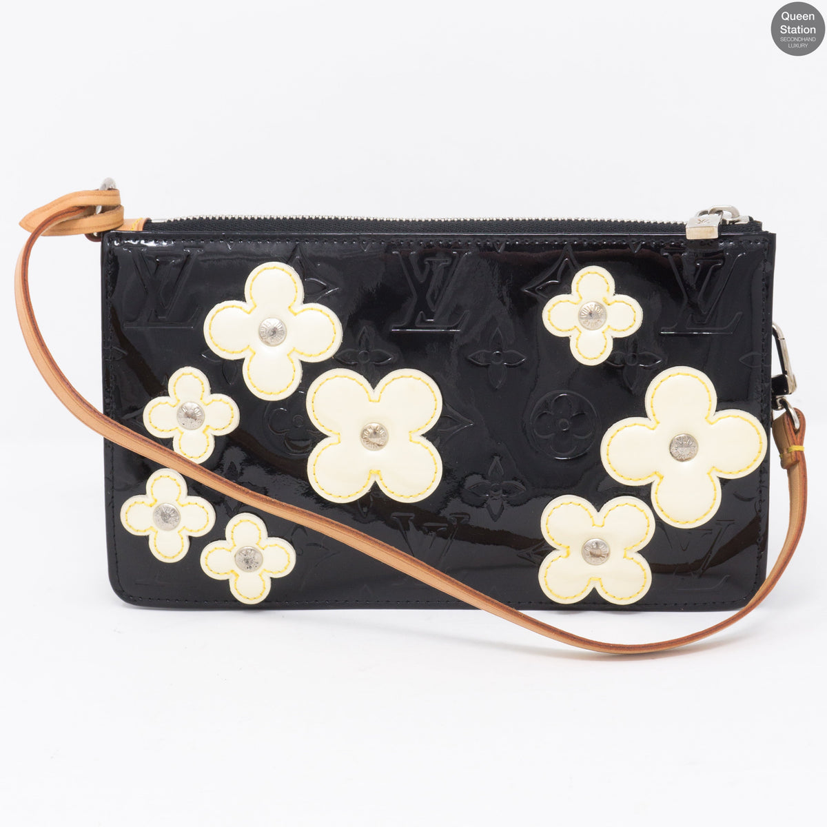 Louis-vuitton Lexington Fleurs Vernis Black