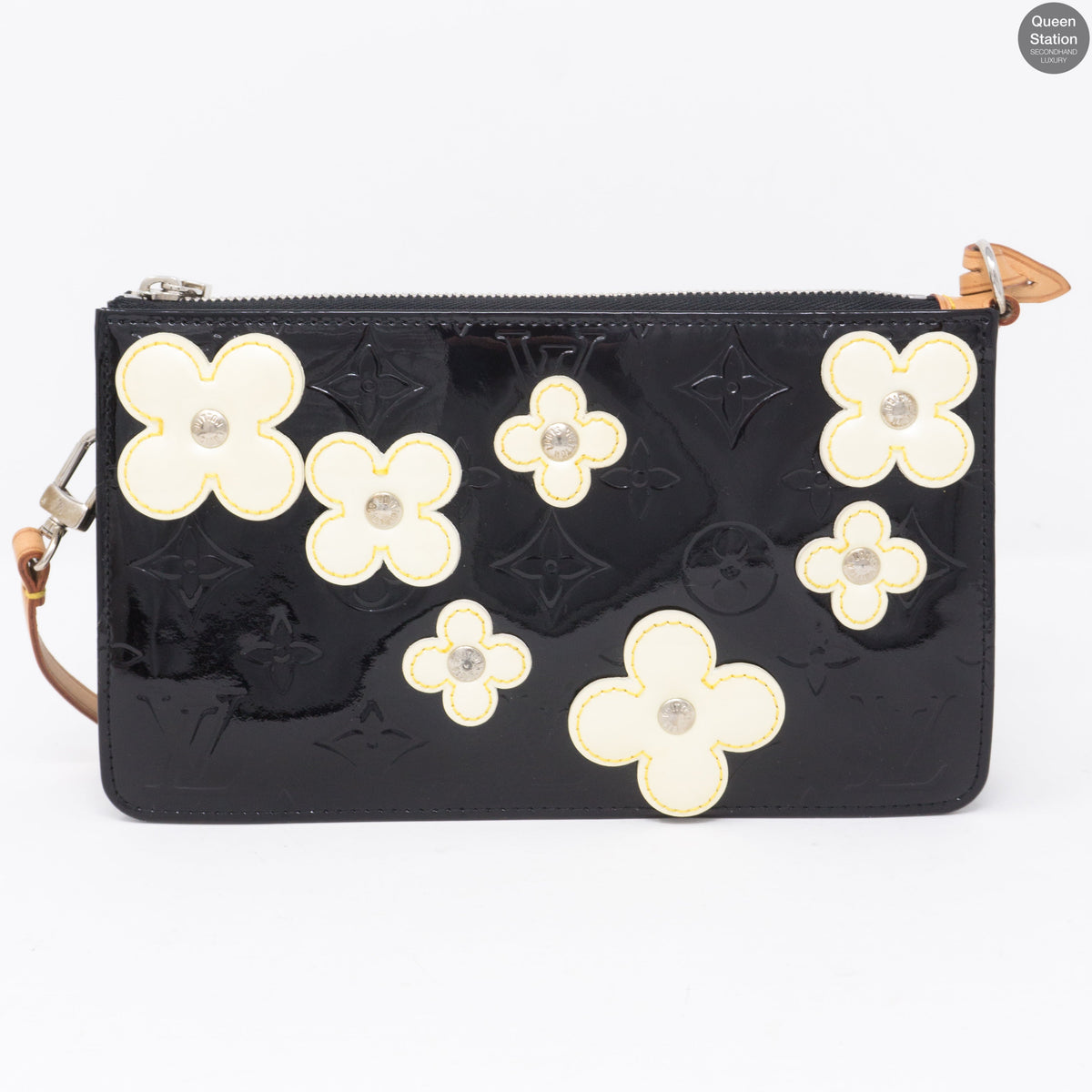 Louis-vuitton Lexington Fleurs Vernis Black
