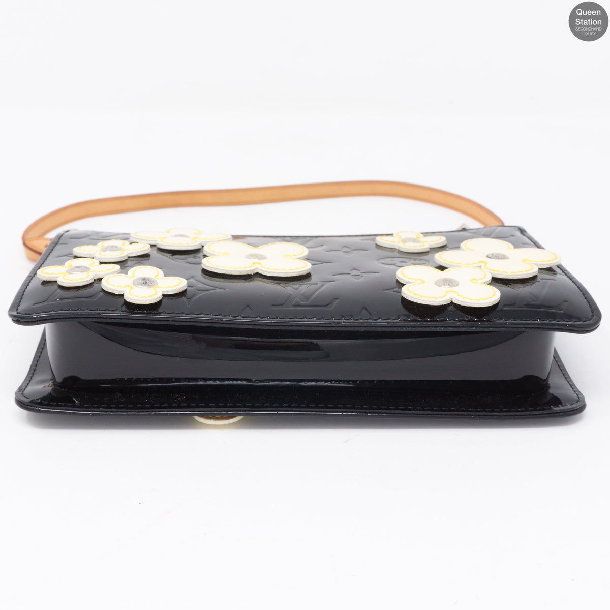 Louis-vuitton Lexington Fleurs Vernis Black