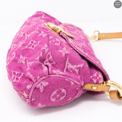 Louis-vuitton Mini Pleaty Pink Denim