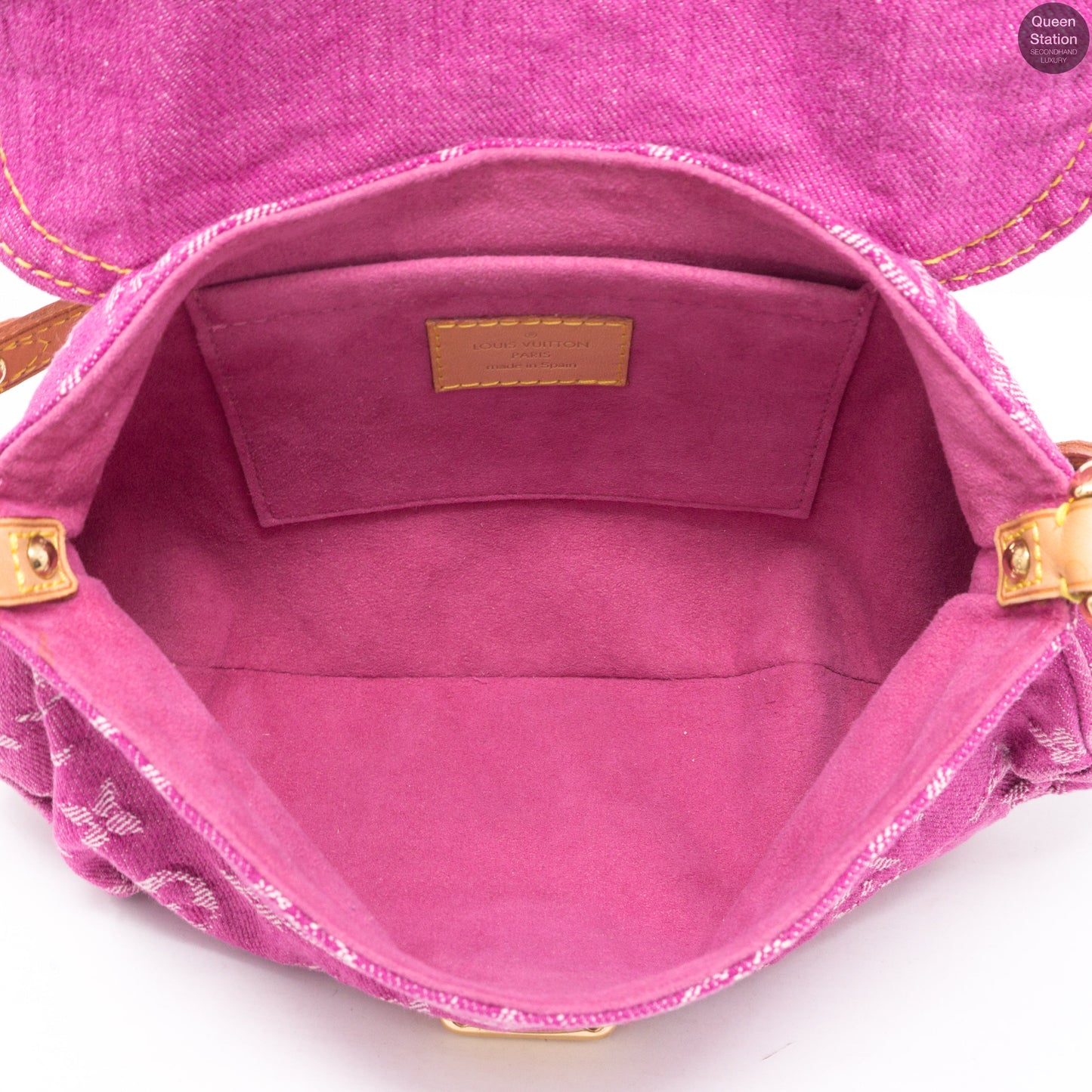 Louis-vuitton Mini Pleaty Pink Denim