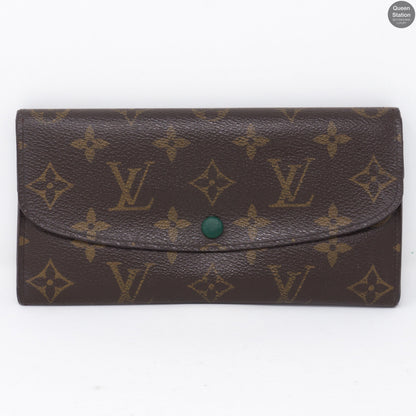Louis-vuitton Emilie Monogram Green Wallet