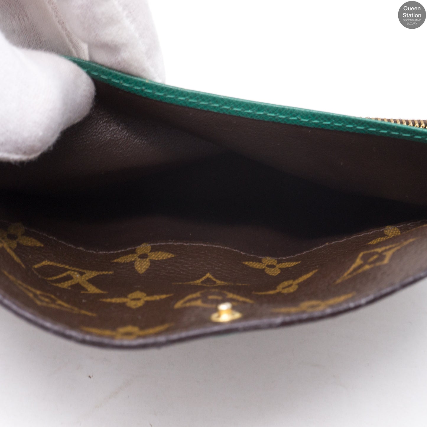 Louis-vuitton Emilie Monogram Green Wallet