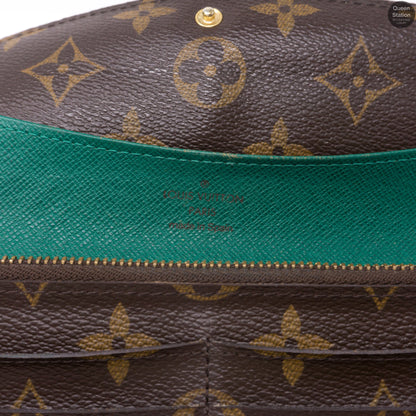 Louis-vuitton Emilie Monogram Green Wallet