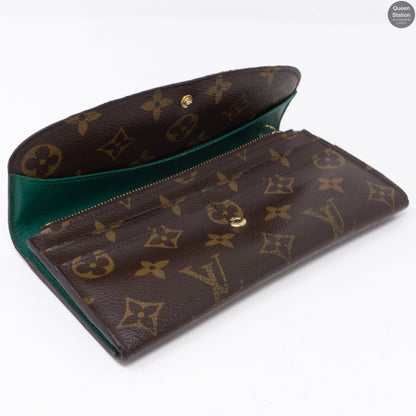 Louis-vuitton Emilie Monogram Green Wallet