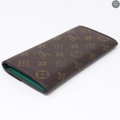 Louis-vuitton Emilie Monogram Green Wallet
