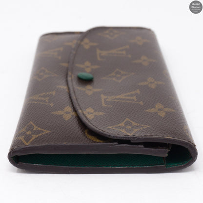 Louis-vuitton Emilie Monogram Green Wallet
