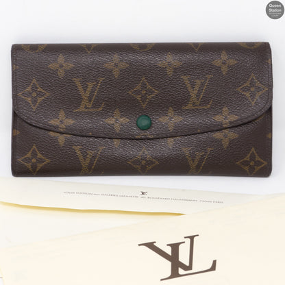 Louis-vuitton Emilie Monogram Green Wallet
