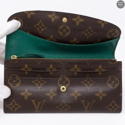Louis-vuitton Emilie Monogram Green Wallet