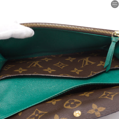 Louis-vuitton Emilie Monogram Green Wallet