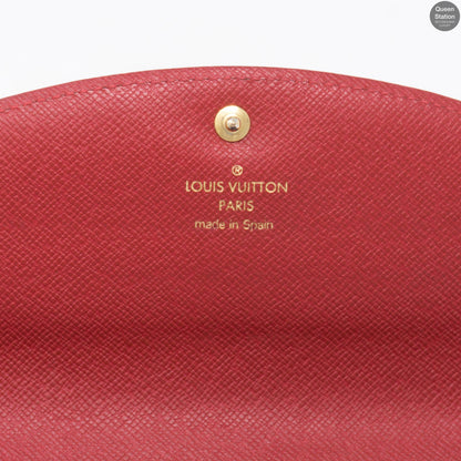 Louis-vuitton Caissa Wallet Damier Ebene Red
