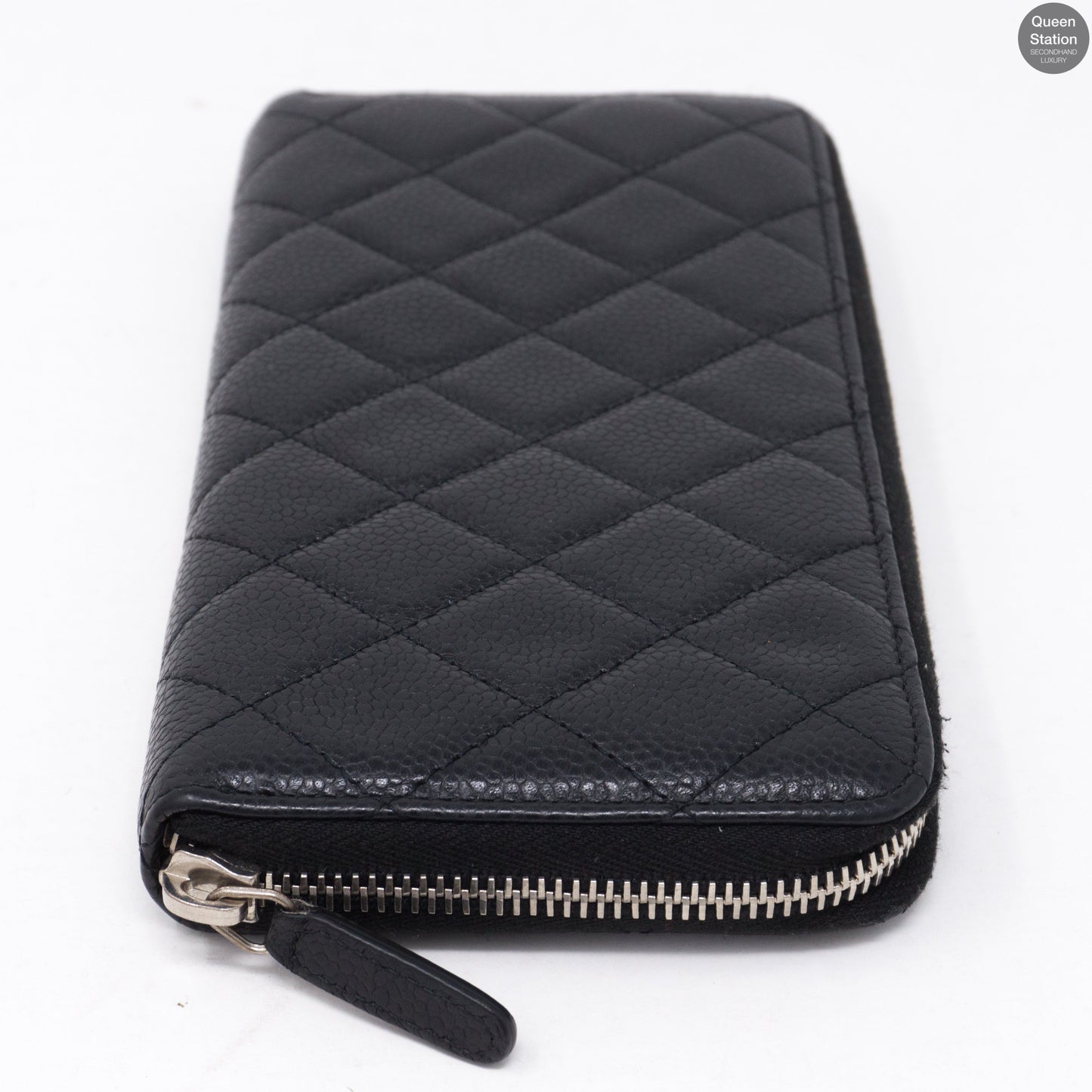 Classic Long Zipped Wallet Black