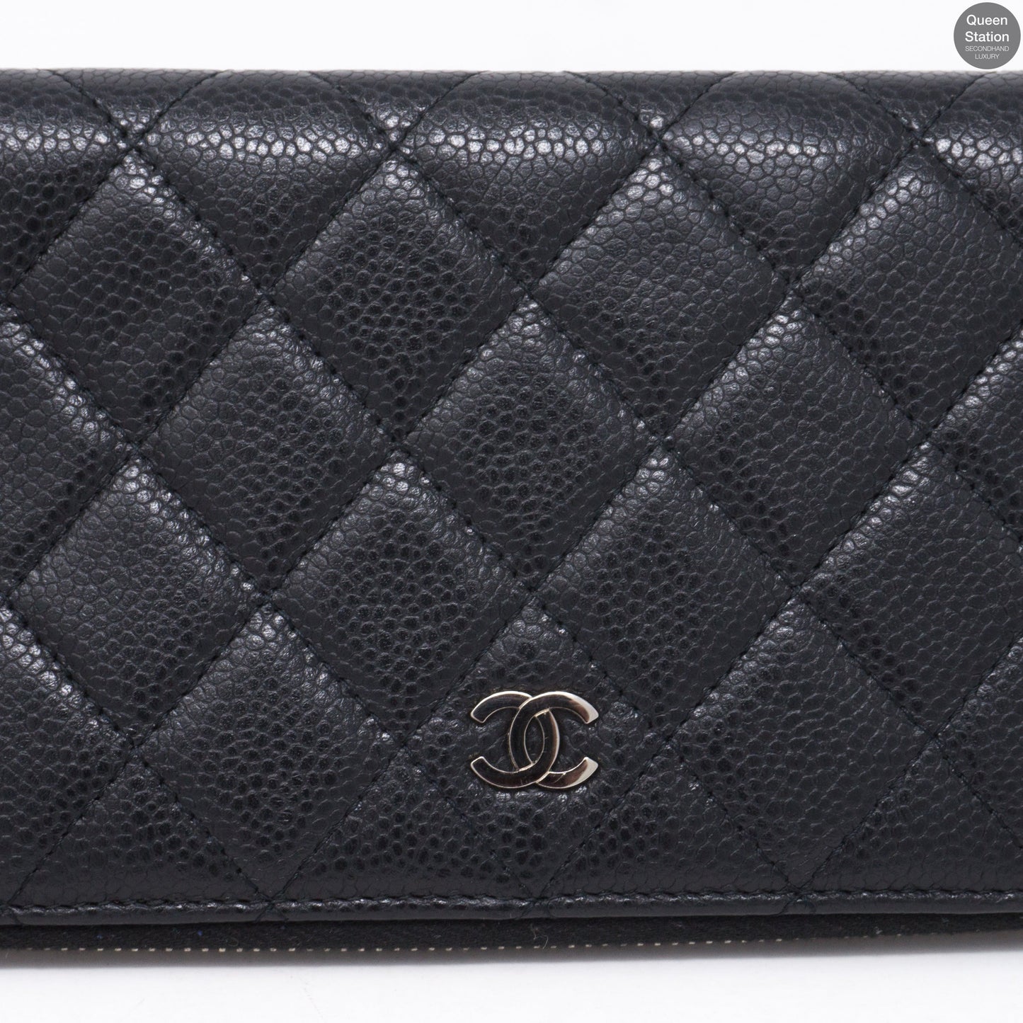 Classic Long Zipped Wallet Black