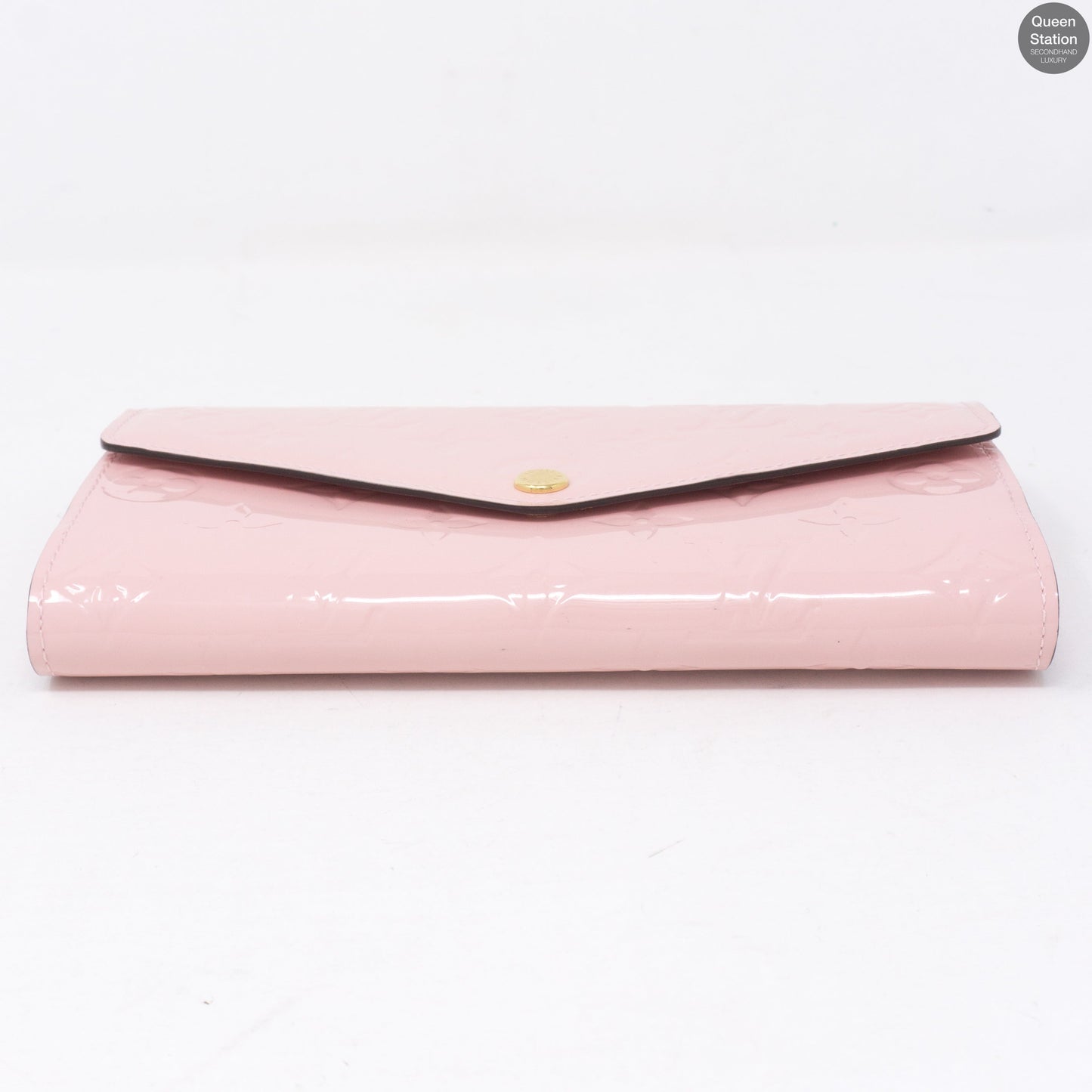 Louis-vuitton Sarah Wallet Vernis Rose Ballerine