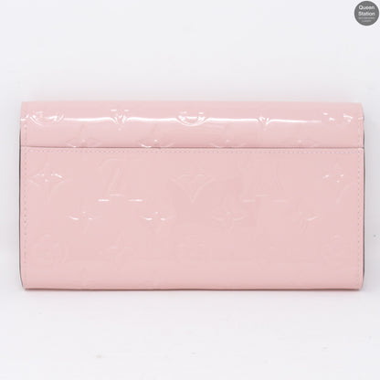 Louis-vuitton Sarah Wallet Vernis Rose Ballerine