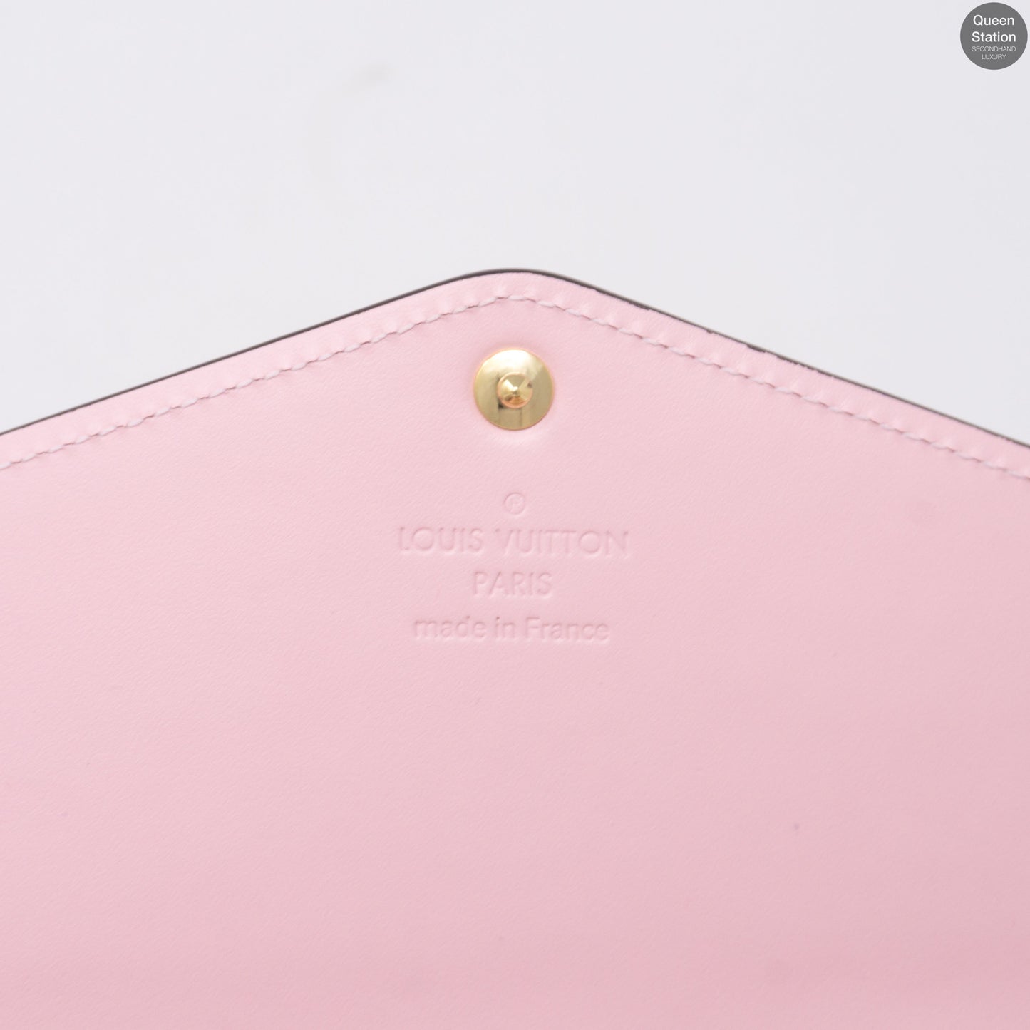 Louis-vuitton Sarah Wallet Vernis Rose Ballerine