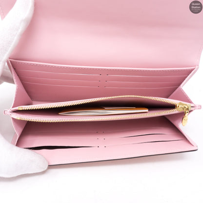 Louis-vuitton Sarah Wallet Vernis Rose Ballerine