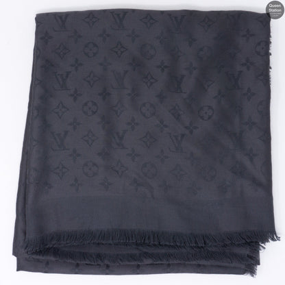Louis-vuitton Charcoal Grey Monogram Shawl