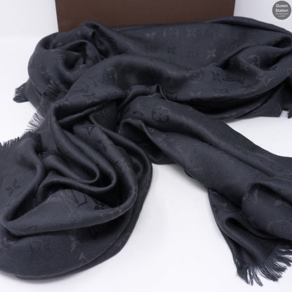 Louis-vuitton Charcoal Grey Monogram Shawl