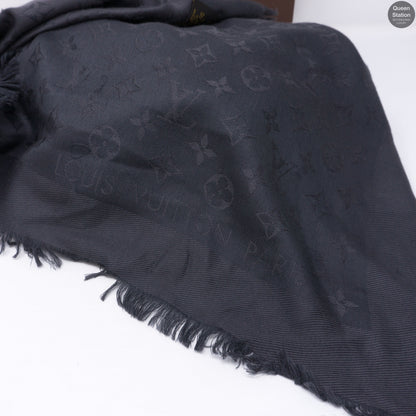 Louis-vuitton Charcoal Grey Monogram Shawl