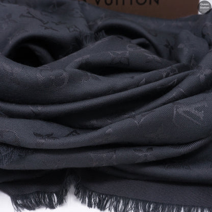 Louis-vuitton Charcoal Grey Monogram Shawl
