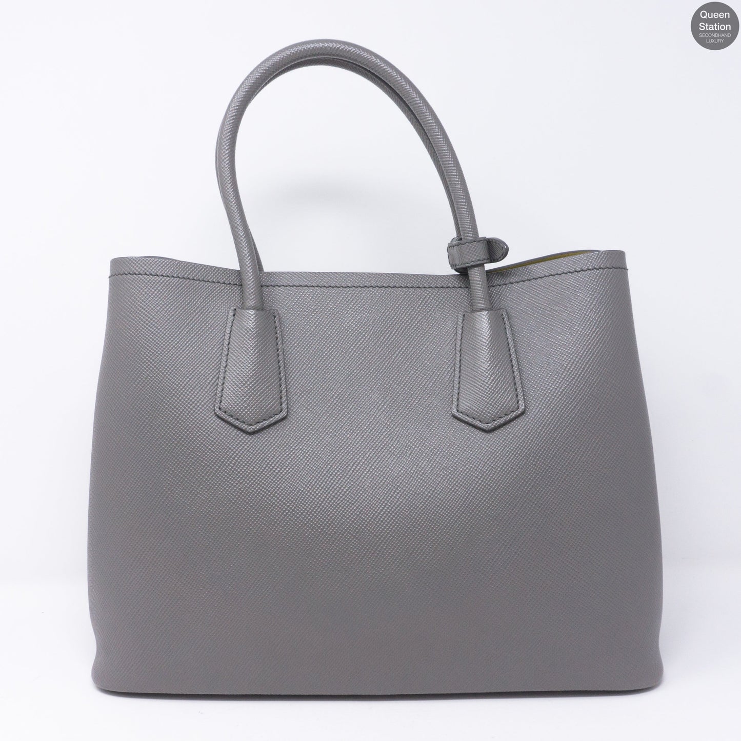 Grey Double Medium Bag