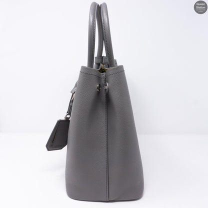 Grey Double Medium Bag