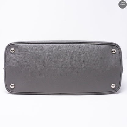 Grey Double Medium Bag