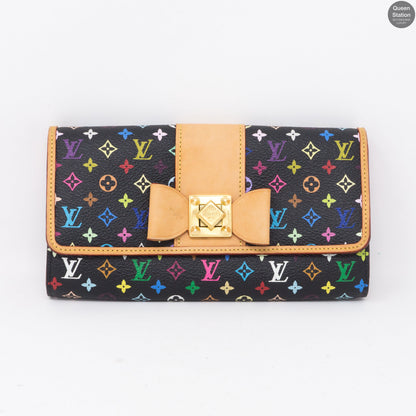 Louis-vuitton Sarah Noeud Bow Wallet