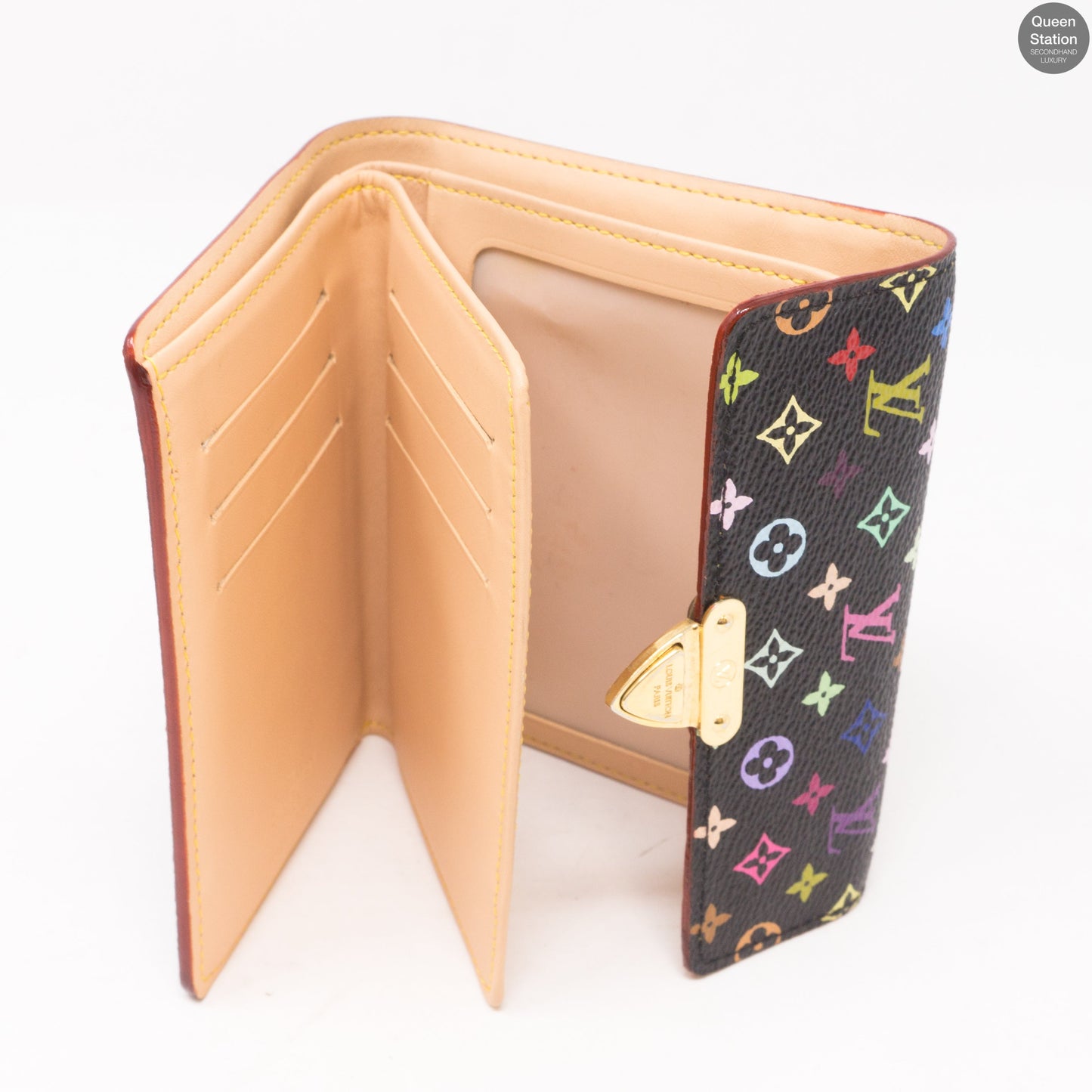Louis-vuitton Koala Wallet Multicolore Black
