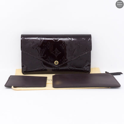 Louis-vuitton Jeanne Wallet Vernis Amarante